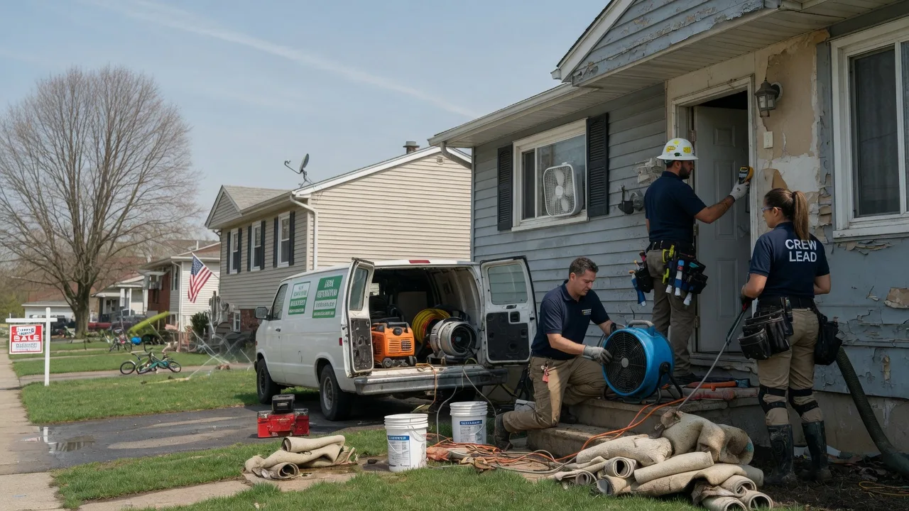 Flood Cleanup in Pointe Aux Pins, MI near me