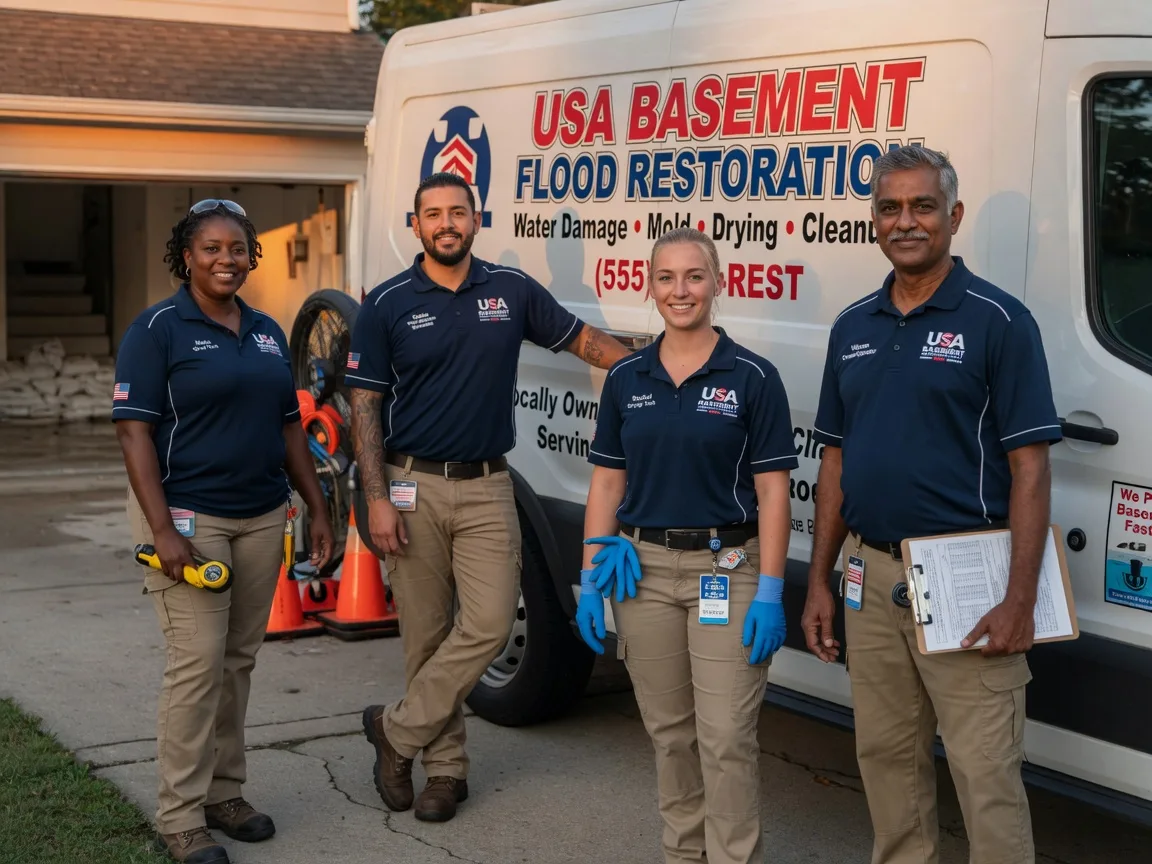 Basement Flood Cleanup company in Pointe Aux Pins, MI