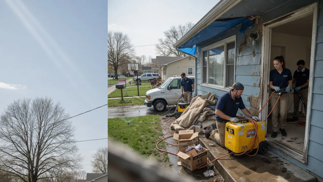Basement Flood Cleanup in Pointe Aux Pins, MI near me